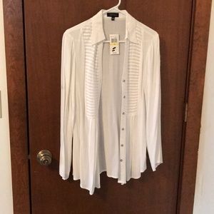 White spense blouse